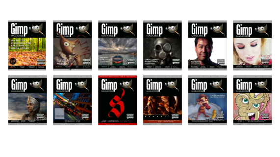 Gimp Magazine Covers