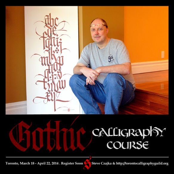 Gothic Calligraphy Course Master